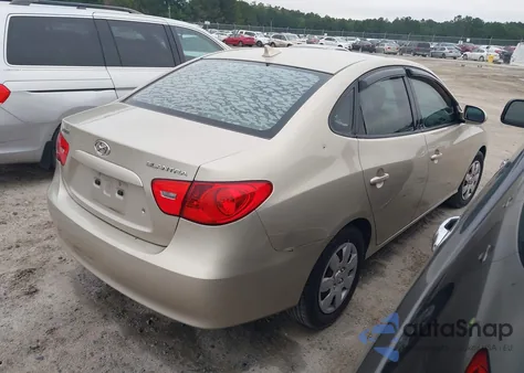 2009 Hyundai Elantra Gls из США, поврежденный, VIN KMHDU46D29U662316